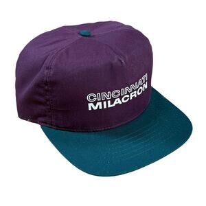 Vintage Swingster Cincinnati Milacron Plastic Industry Snapback Hat USA Made Cap